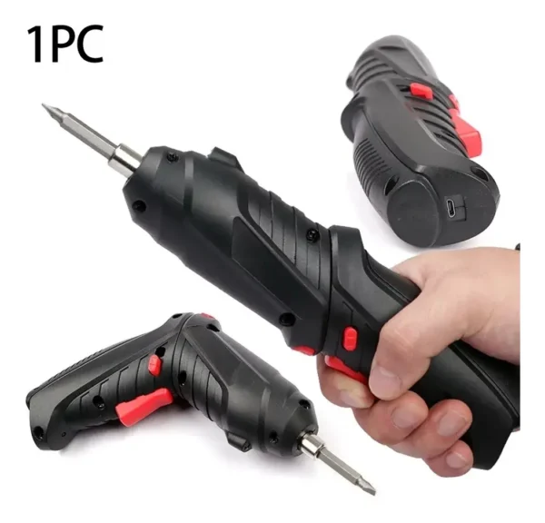 Destornillador Inalámbrico 4.8V con 47 Piezas – Herramienta Versátil para Todo Tipo de Trabajos - Imagen 8