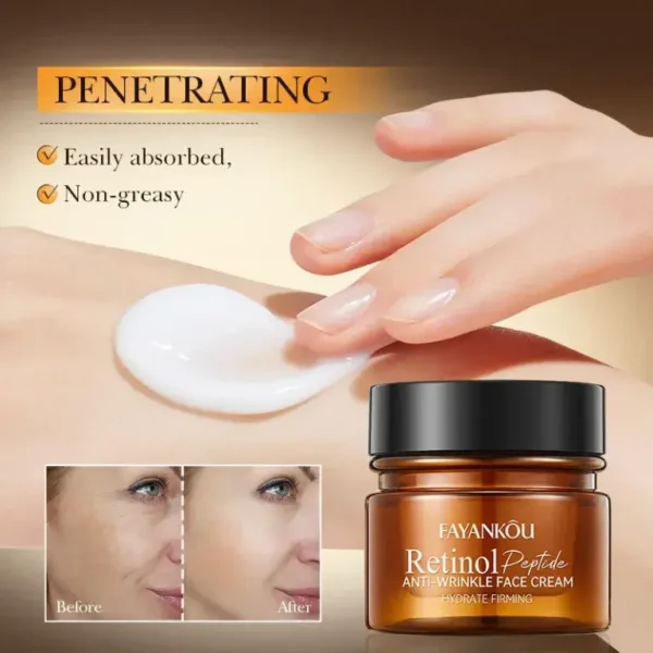 Crema Facial Antiarrugas con Péptidos (50g) - Imagen 7