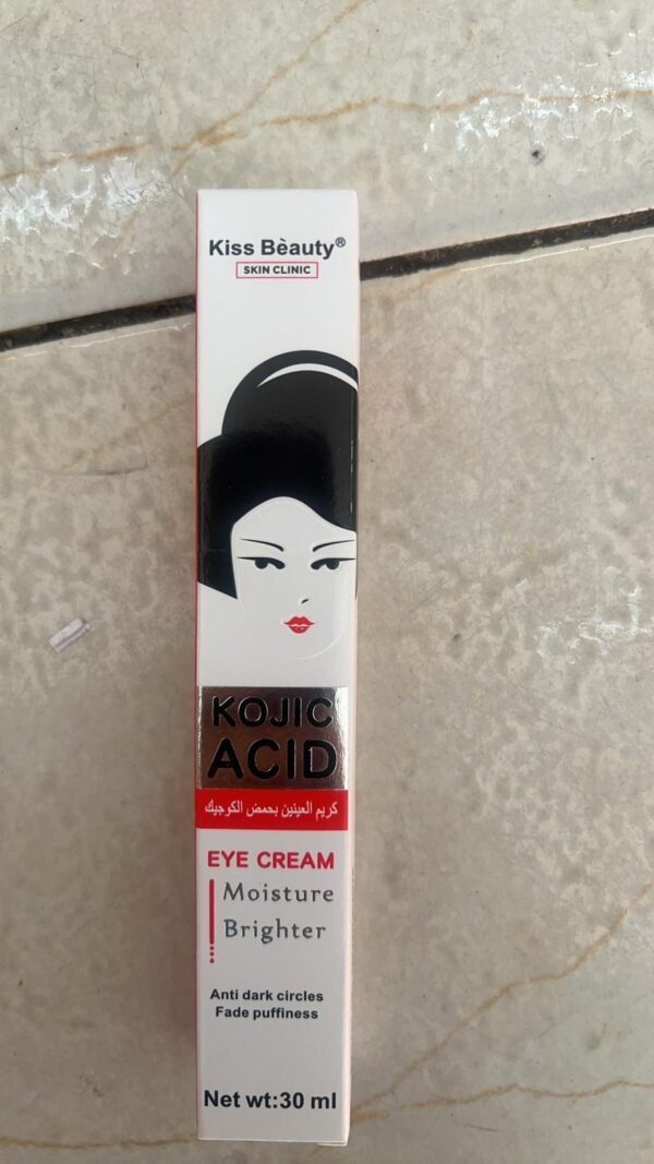 Crema de Ojos de Ácido Kójico – Ilumina, Hidrata y Rejuvenece el Contorno de Ojos - Imagen 3