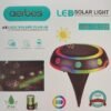 Luz solar jardín