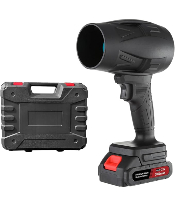 Soplador de aire potente + una bateria | soplador de polvo eléctrico de mano de 130,000 rpm, mini ventilador