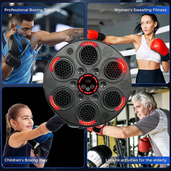 Maquina de Boxeo Musical Reacción Inteligente 40*40*7,5 cm - Imagen 7
