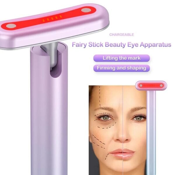 Masajeador Facial 4 en 1 con Luz Roja LED – El Secreto de un Rostro Radiante - Imagen 7