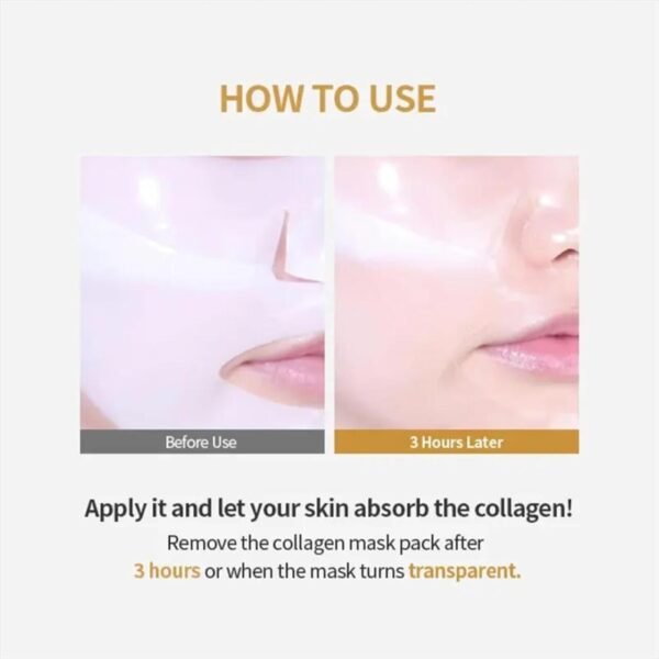 Mascarilla EELHOE Absorbente de Colágeno – Hidratación Intensiva, Rejuvenecedora y Antiarrugas) - Imagen 5