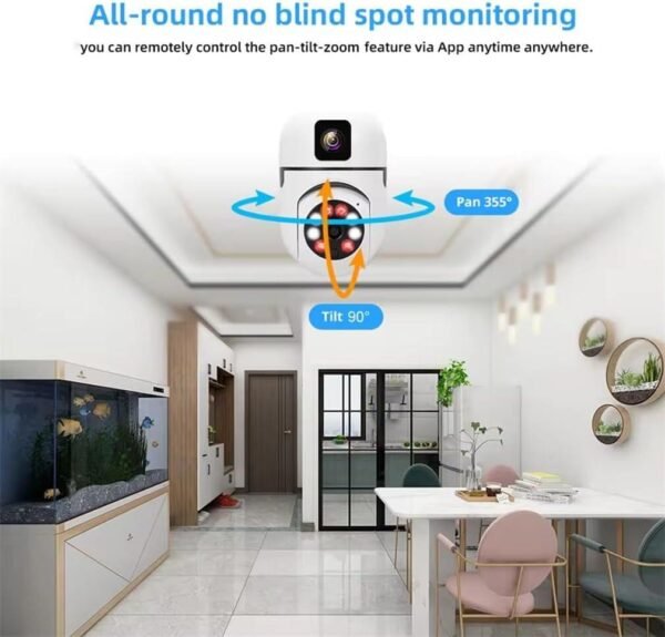 Cámara Inteligente para Interiores 1080P – Seguridad y Monitoreo en Tiempo Real - Imagen 6