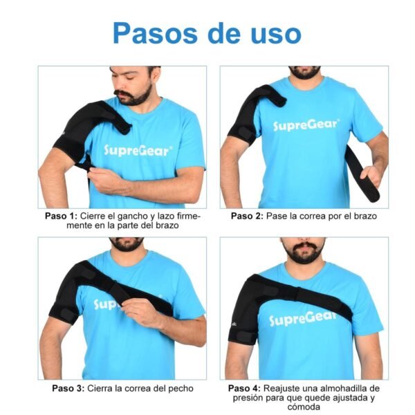 Soporte de Hombro Ajustable de Neopreno - Imagen 6