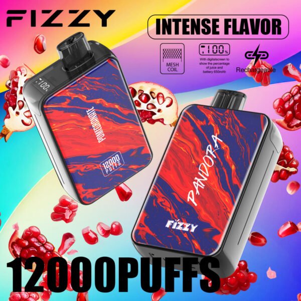 Pods Desechables Fizzy Pandora 12000 Caladas Vape - Imagen 2