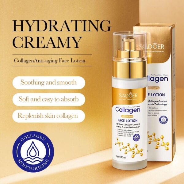 LOCIÓN FACIAL ANTIEDAD CON COLÁGENO PURO - 80ML - Imagen 3