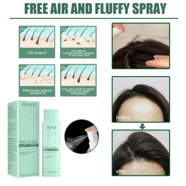 Spray para Cabello Claro y Esponjoso – Volumen y Ligereza en Cada Aplicación (100ml) - Imagen 4