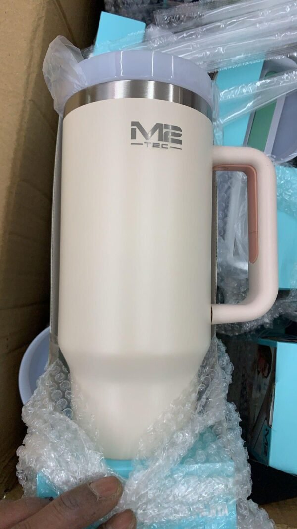 Botella Termo 1200 ml – Taza Térmica de Acero Inoxidable con Pajita, Aislamiento de Doble Pared, 100% a Prueba de Fugas - Imagen 7