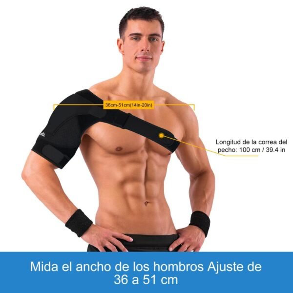 Soporte de Hombro Ajustable de Neopreno - Imagen 5