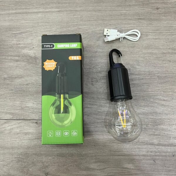Bombilla Tipo C ideal para camping  - Foco Resistente al Agua IPX4, Ideal para Camping y Decoración - Imagen 3