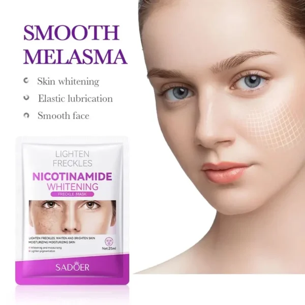 Mascarilla Facial Blanqueadora con Nicotinamida - Imagen 4