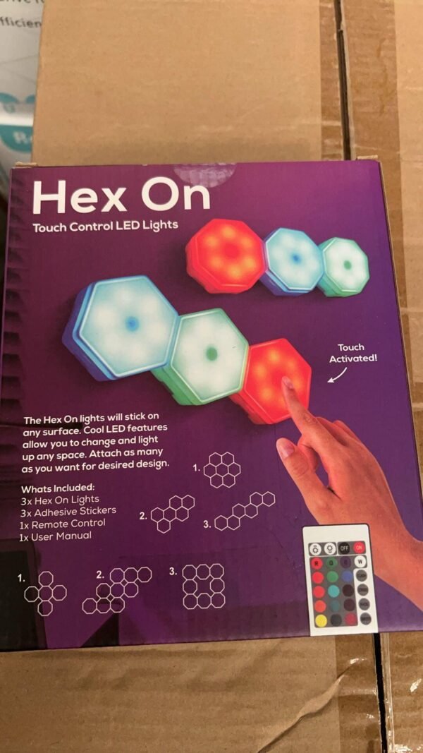 Luces Decorativas Hexagonales. - Imagen 6