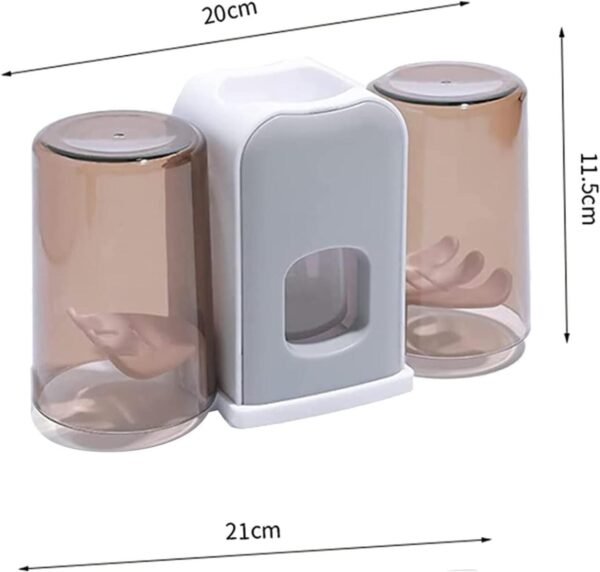 Soporte de Cepillo de Dientes con Dispensador Automático de Pasta - Imagen 5