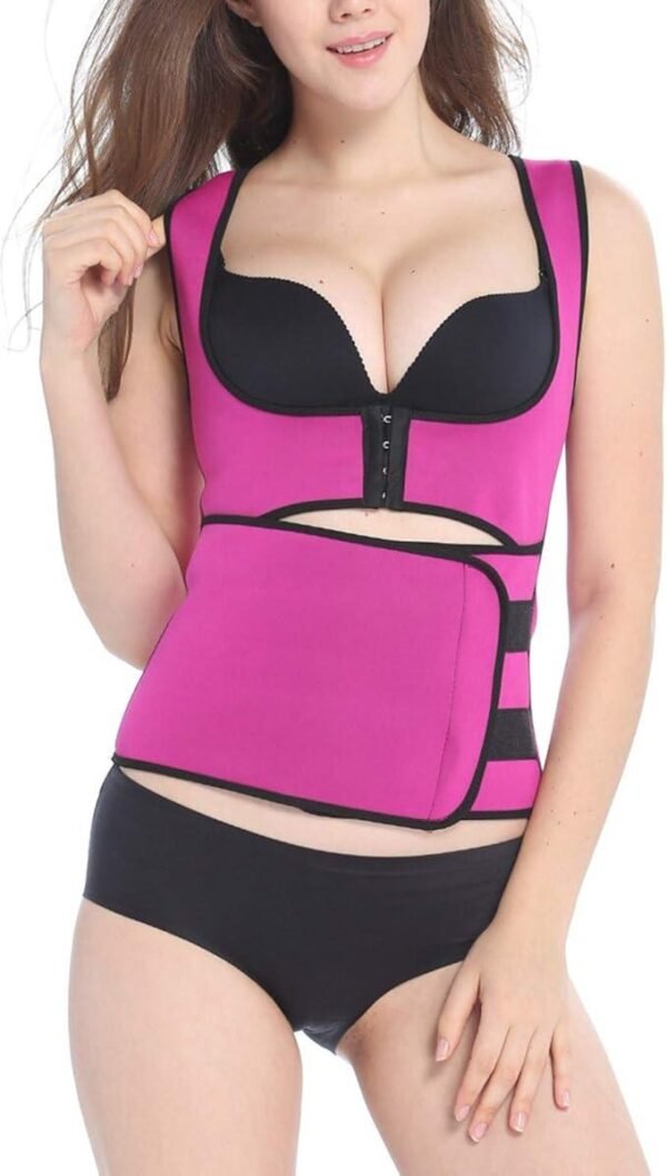 Faja Deportiva Cinturón Lumbar de Sudoración Corte Corset - Imagen 6