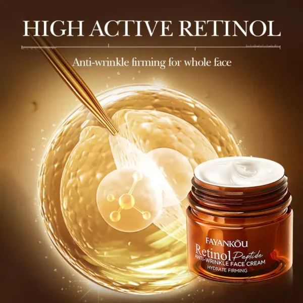Crema Facial Antiarrugas con Péptidos (50g) - Imagen 4