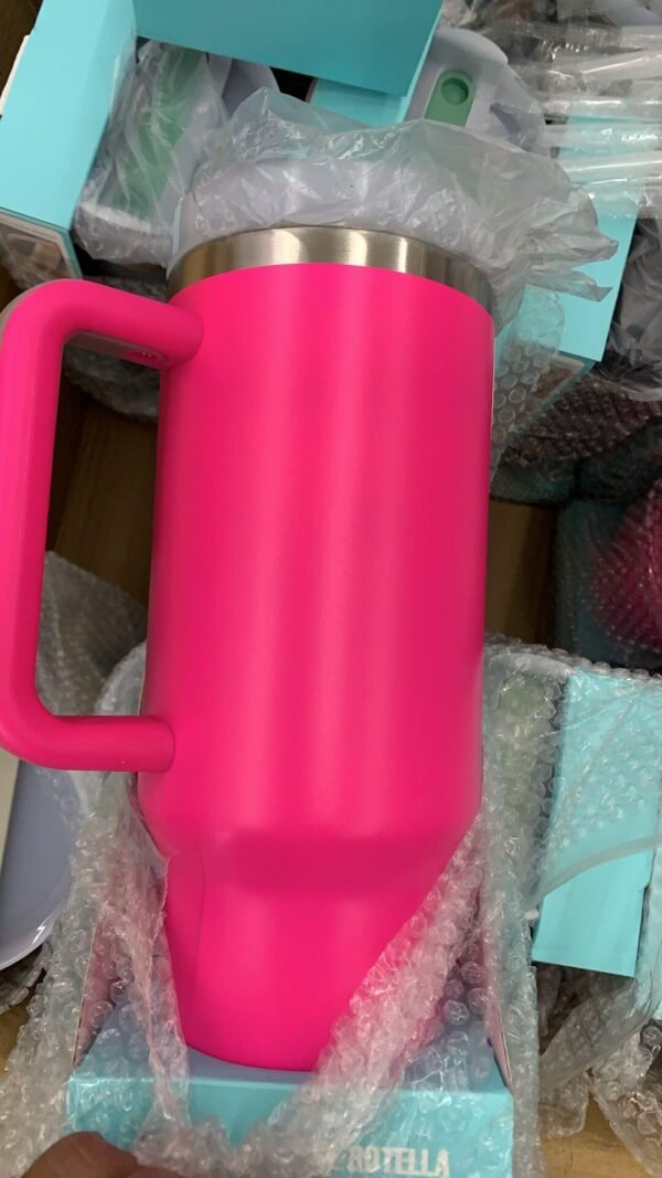 Botella Termo 1200 ml – Taza Térmica de Acero Inoxidable con Pajita, Aislamiento de Doble Pared, 100% a Prueba de Fugas - Imagen 6