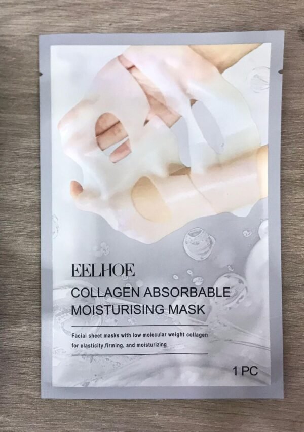 Mascarilla EELHOE Absorbente de Colágeno – Hidratación Intensiva, Rejuvenecedora y Antiarrugas) - Imagen 3
