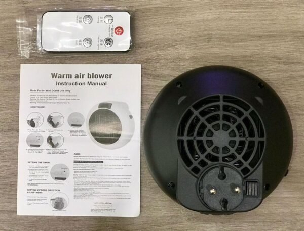 Calefactor Portátil 900W  - Compacto, Silencioso y Eficiente - Imagen 4