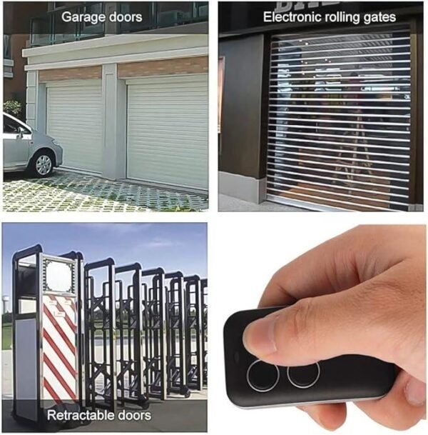 Mando Clonador de Código Universal – Control Remoto para Puertas de Garaje, Alarmas y Más - Imagen 4