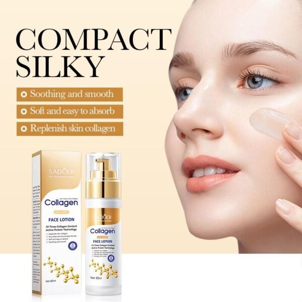 LOCIÓN FACIAL ANTIEDAD CON COLÁGENO PURO - 80ML - Imagen 2