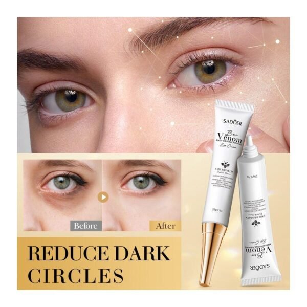Contorno de Ojos Reafirmante Antiarrugas con Veneno de Abeja (20g) Efecto Lifting Natural - Imagen 2