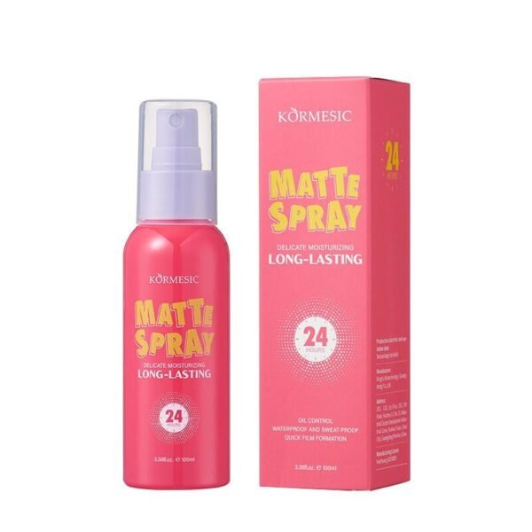 Spray Fijador de Maquillaje Matte Waterproof 24H (100ml) – Duración Extrema y Acabado Profesional - Imagen 2