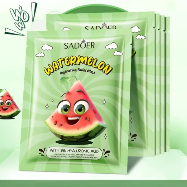 Mascarilla Facial Hidratante de Sandía SADOER - Imagen 3