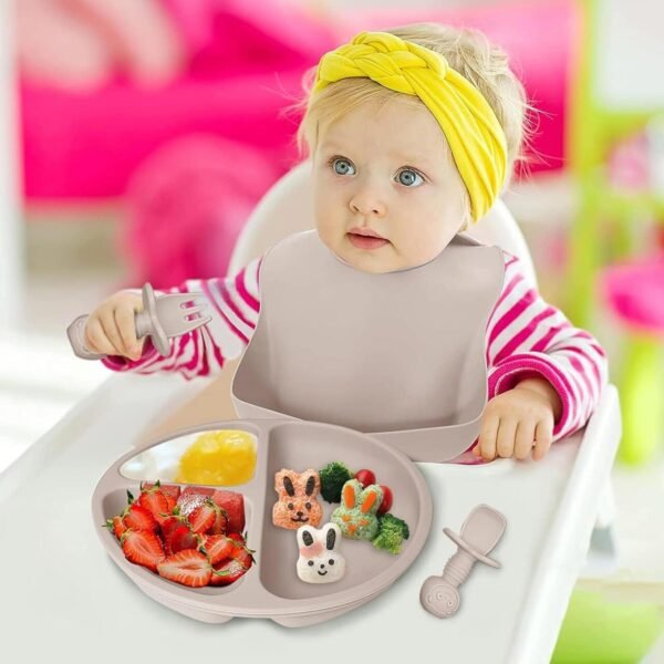 Cuberteria de Silicona para Bebe - Imagen 7