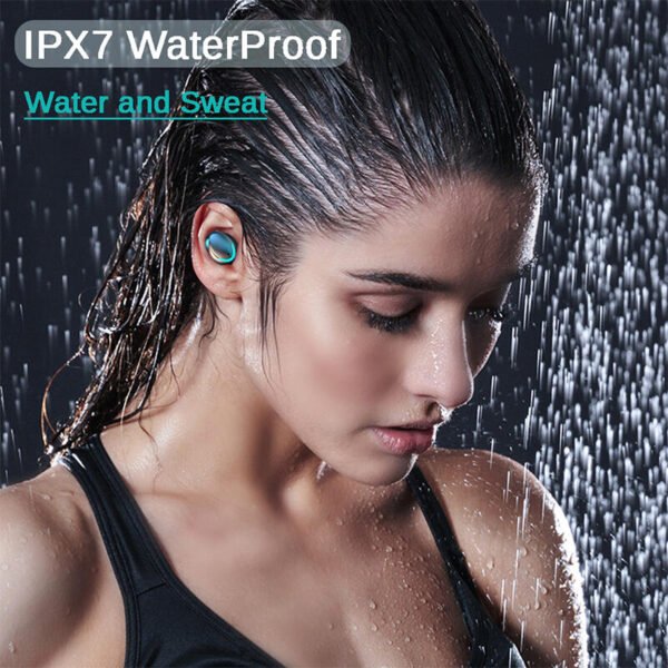Auriculares inalámbricos F9 LED - Imagen 7