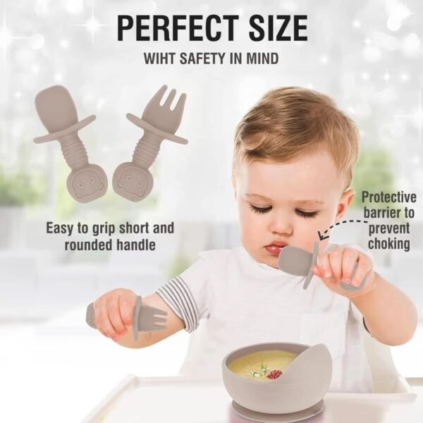 Cuberteria de Silicona para Bebe - Imagen 8