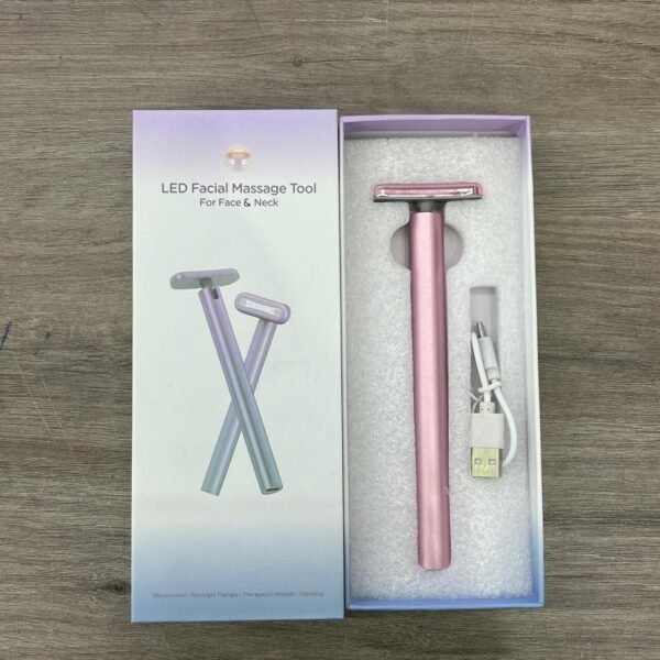 Masajeador Facial 4 en 1 con Luz Roja LED – El Secreto de un Rostro Radiante - Imagen 3