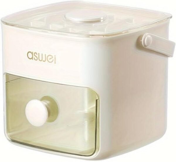 Máquina para Hacer Cubitos de Hielo 2 en 1 con Bandeja y Tapa – Práctica, Moderna y Eficiente - Imagen 8