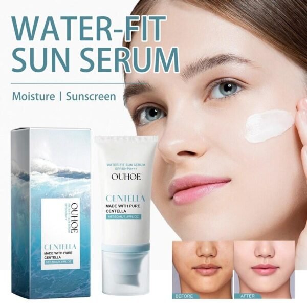 Sérum Solar Water-Fit SPF50+ PA+++ 50ml – Protección Invisible, Hidratación Profunda y Cuidado Diario para Todo Tipo de Piel - Imagen 4