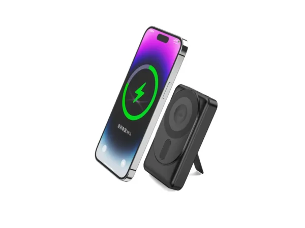 Cargador Inalámbrico Magnético 10,000mAh con Fuente de Alimentación por Cable – Doble Potencia, Doble Comodidad - Imagen 9