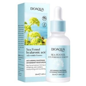 Esencia Antiarrugas Hialurónica con Hinojo Marino 30ml BIOAQUA – Hidratación Profunda y Renovación Natural