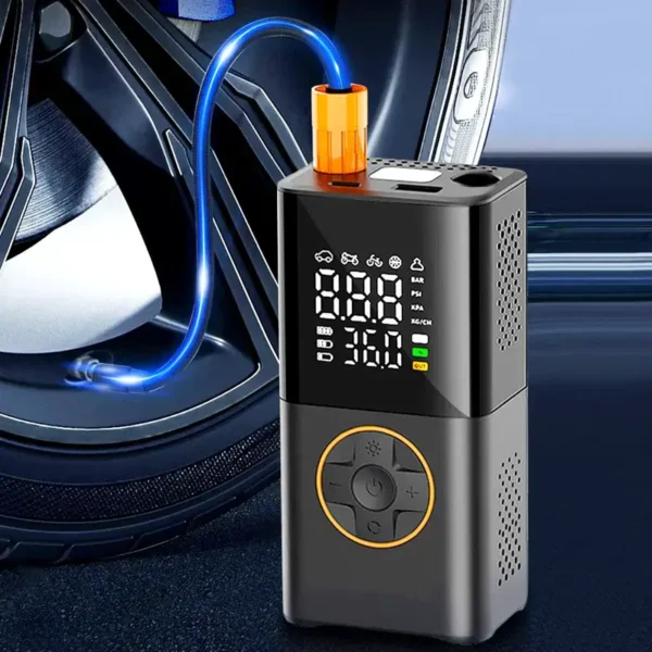 Bomba de Aire Portátil 150 PSI – Recargable 2000mAh - Imagen 3