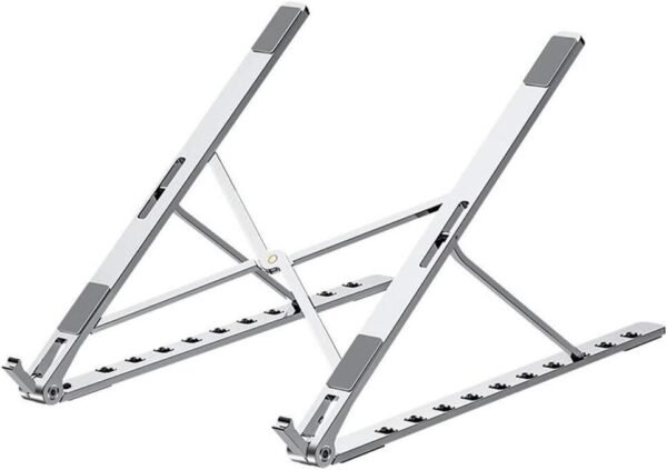 Soporte para ordenador y Tablet de Aleación de Aluminio – Plegable y Ajustable - Imagen 6