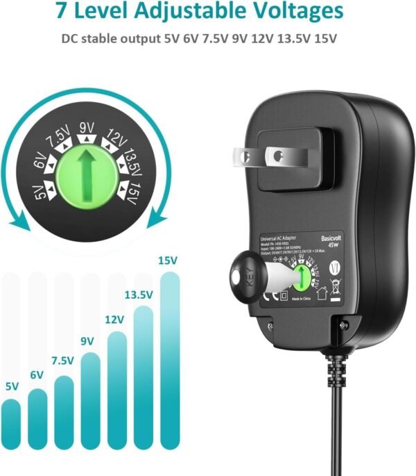 Adaptador de Corriente Universal – Carga en Cualquier Parte del Mundo