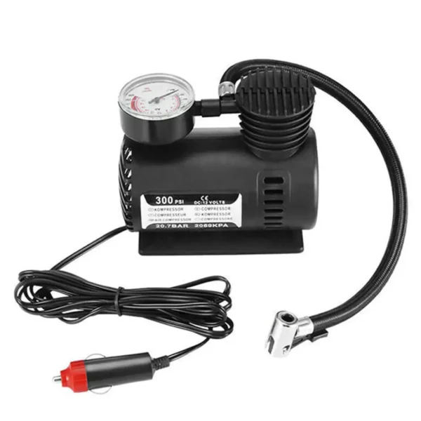Compresor de Aire Portátil 300 PSI – Inflador Eléctrico para Neumáticos de Coche - Imagen 3