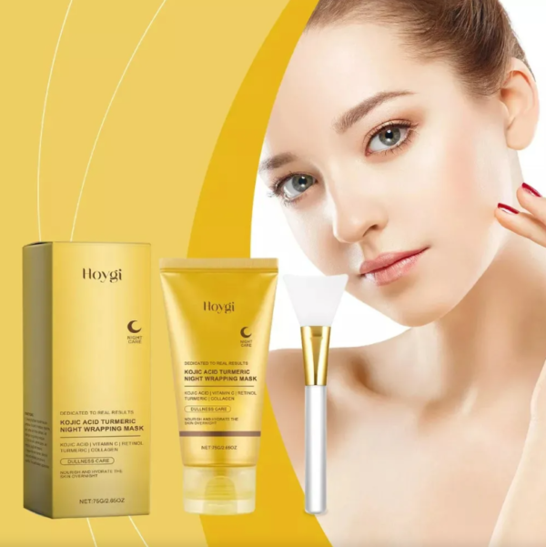 Hoygi Mascarilla Envolvente de Noche 75g – Regenera, Ilumina y Rejuvenece Mientras Duermes - Imagen 5