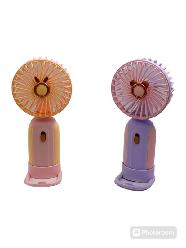 Ventilador Portátil de Mano 400mAh – Compacto, Recargable y Fresco en Cualquier Lugar - Imagen 2