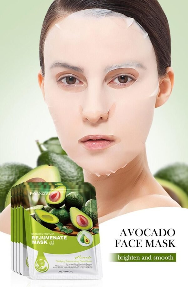 Mascarilla Facial Clarificante y Rejuvenecedora de Aguacate – Nutrición Verde para una Piel Renovada