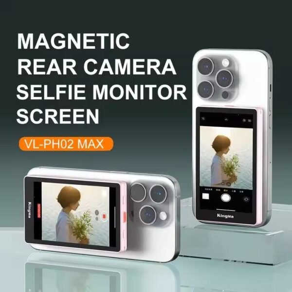 Pantalla de Monitor Selfie Magnética – Compatible con iPhone y Samsung - Imagen 6