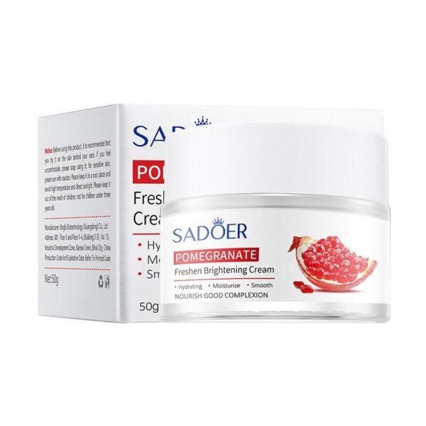 Crema Facial Iluminadora y Refrescante de Granada – 50ml - Imagen 4