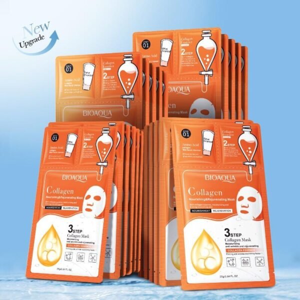 Mascarilla Facial Rejuvenecedora con Colágeno – 3 Pasos - Imagen 4
