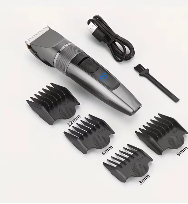 Maquinilla Cortapelo Profesional 1200 mAh – Potencia Inalámbrica para un Corte Perfecto