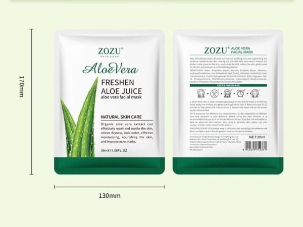 Mascarilla Reparadora y Calmante de Aloe Vera - Imagen 3