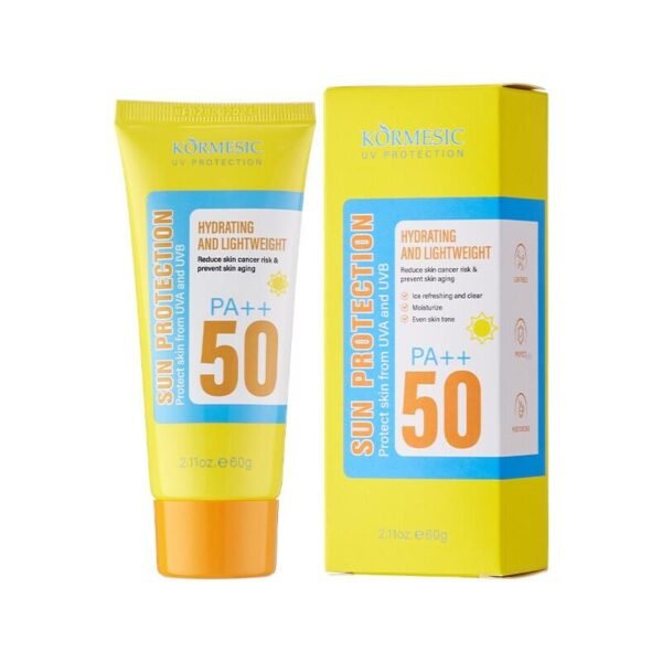 Kormmesic Protector Solar 50++ Hidratante y Ligero 60 g 🌞 - Imagen 8